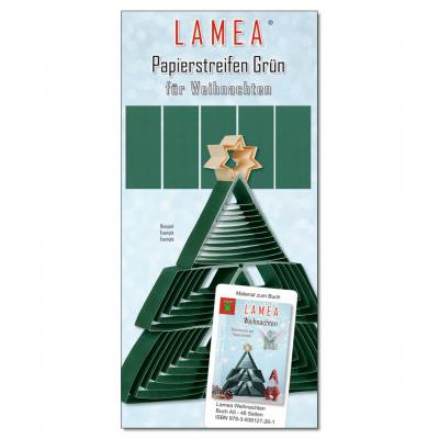 LAMEA Papierstreifen-Set, Grün