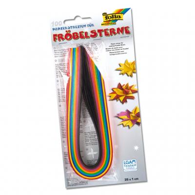 Folia® Fröbelsterne Ganzjahresfarben
