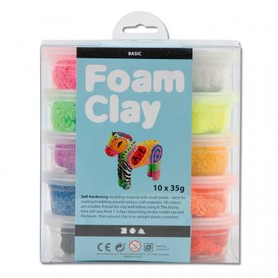 Foam Clay® Modelliermasse - Basic-Sortiment