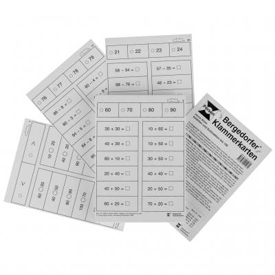 Bergedorfer® Klammerkarten Addition und Subtraktion bis 100