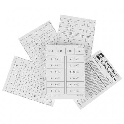 Bergedorfer® Klammerkarten Das kleine Einmaleins