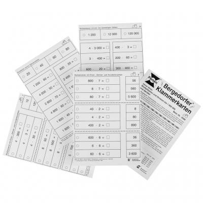 Bergedorfer® Klammerkarten Multiplikation und Division bis 1.000.000 und darüber