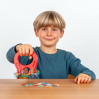 Handmagnet in Hufeisenform