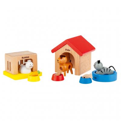 Haustiere aus Holz