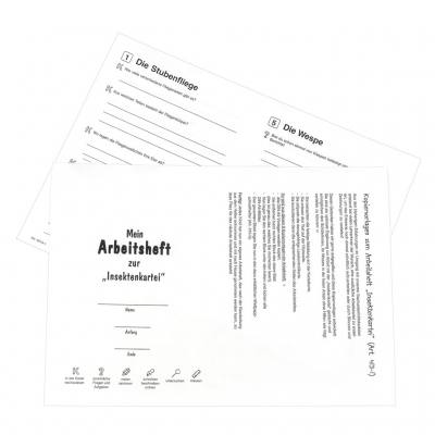 Arbeitsheft zur Insektenkartei