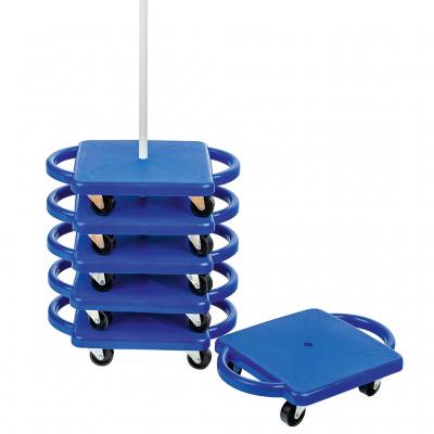 Kleines Rollbrett 6er-Set inkl. Ständer