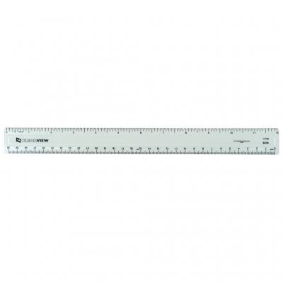 Lineal aus bruchsicherem Kunststoff, 30 cm/12 Inch