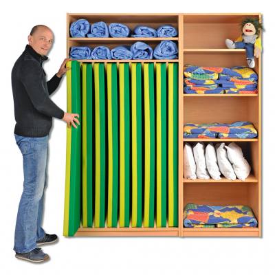 Modulus® Liegepolsterschrank „Venus“, 7 Ablagefächer, für 9 Liegepolster, Länge: 140 cm