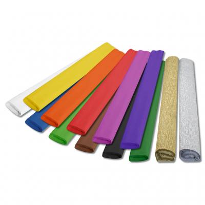 Bastelkrepp-Papier in 11 Farben lieferbar