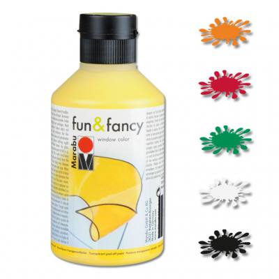 Marabu „fun & fancy“ Fenstermalfarbe - in 6 Farben lieferbar