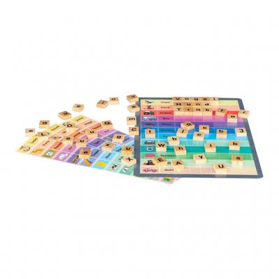 Magnetisches Buchstabenspiel