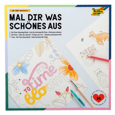 Folia® Me Time Malbuch – Mal dir was Schönes aus