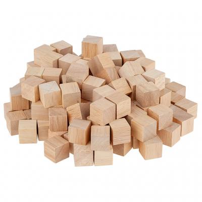 Soma-Würfel Bausatz, naturfarben, 150 Holzwürfel, Material für 5 Würfel