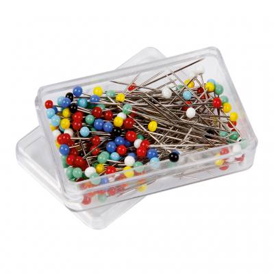 Stecknadeln mit Plastikkopf ca. 270 Stück