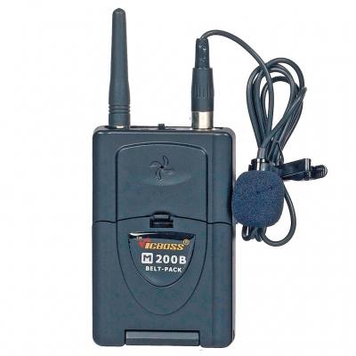 RCS® VHF-Taschensender VB-200 inkl. Ansteckmikrofon