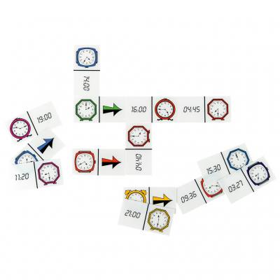 Uhren-Domino Satz 3