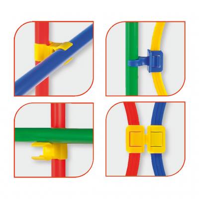 Verbinderclips für Gymnastikstangen und -reifen