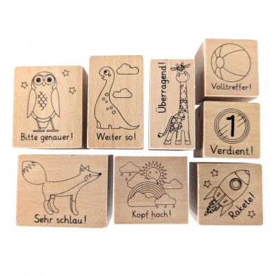 Belobigungsstempel Giraffe & Co