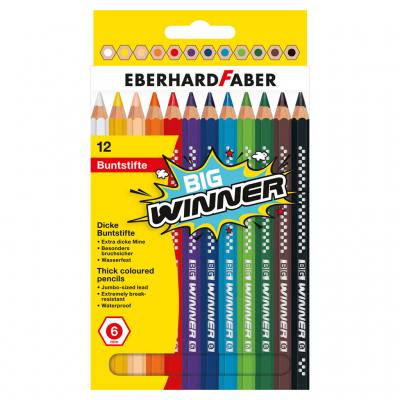 Eberhard Faber® BIG Winner Farbstifte