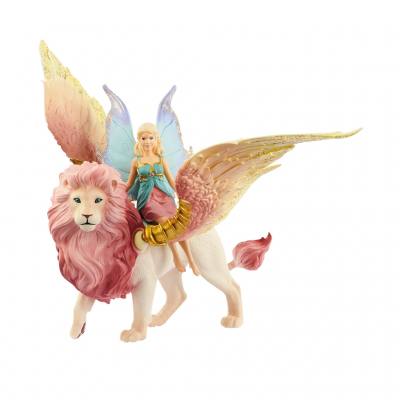 Schleich® Elfe auf geflügeltem Löwe