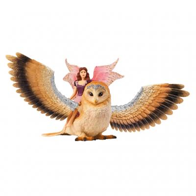 Schleich® Elfe auf Glitzer-Eule