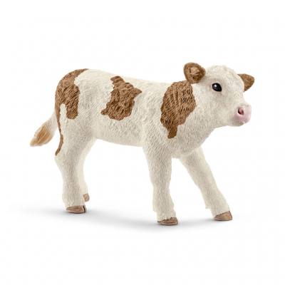 Schleich® Fleckvieh-Kalb