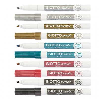 GIOTTO Fasermaler - Decor Metallic