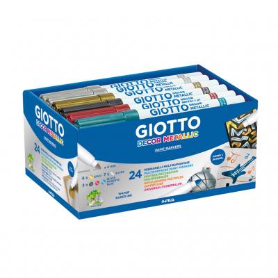 GIOTTO Decor Metallic, 25 Fasermaler