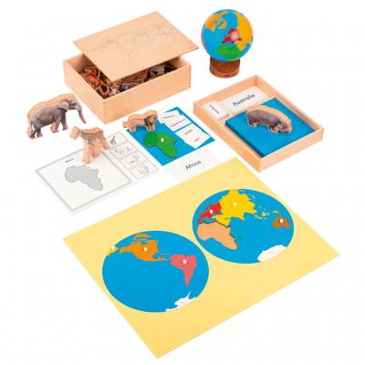 Nienhuis Montessori® Kontinentkiste