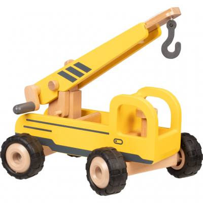 Holzauto Kranwagen