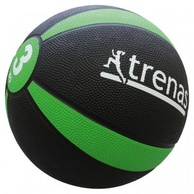 Medizinball aus Gummi 3 kg