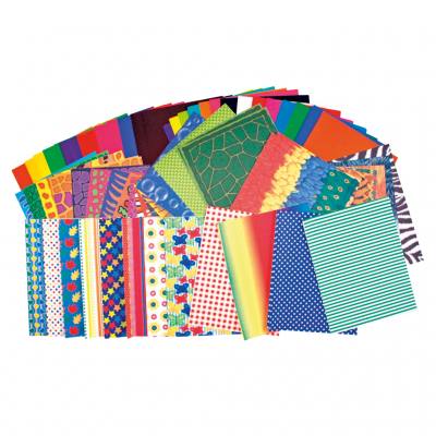 Motivpapier, in 3 Größen, 176 Blatt