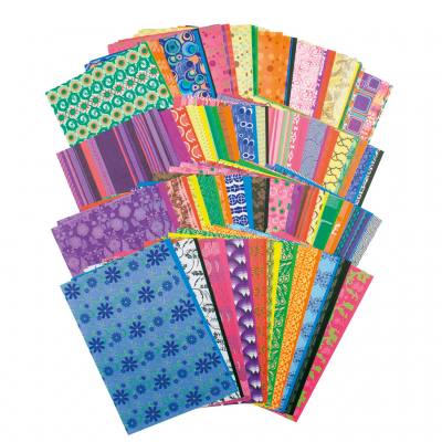 Motivpapier-Set 74 g/m², 22 x 14 cm, 192 Blatt