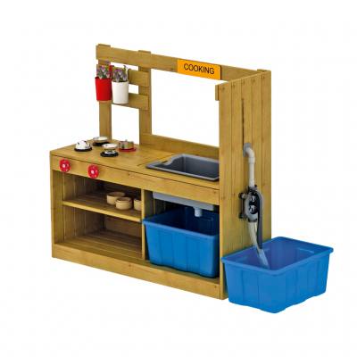 Outdoor-Spielküche mit Pumpe