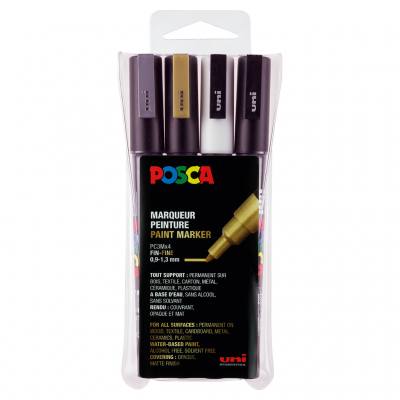 POSCA Metallic-Stifte, 4er Set