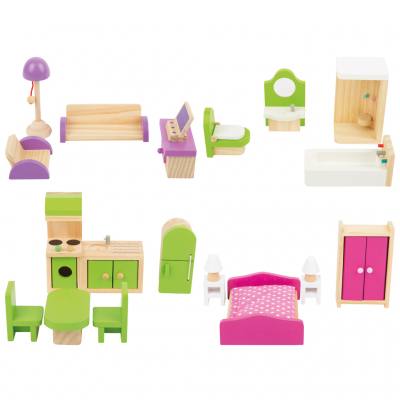 Puppenhaus-Möbel-Set