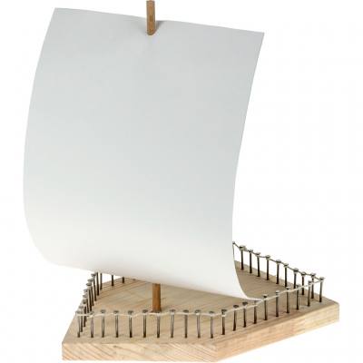 Holzbausatz Schiff