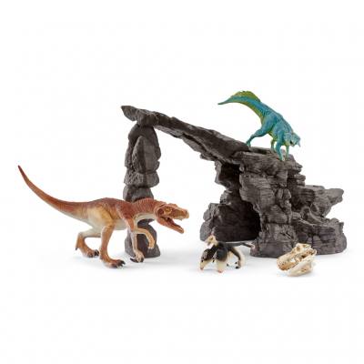 Schleich® Dinoset mit Höhle