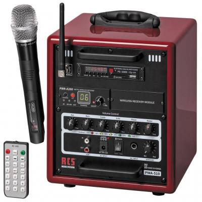 RCS® Sound Center PWA-510S2 Funk mit Akku
