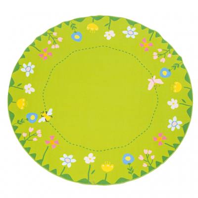 Spielteppich Blumenwiese, Ø 200 cm