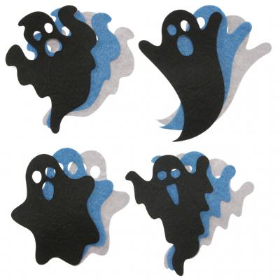 Stickerset "Kleine Filzgespenster"