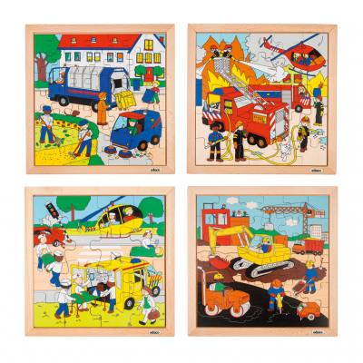 Educo® Straßenaktionpuzzles