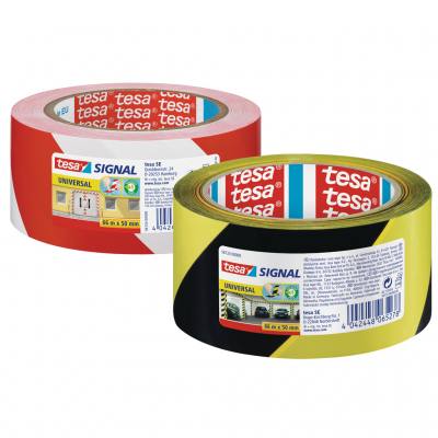 tesa® Markierungsband mit selbstklebenden Flächen