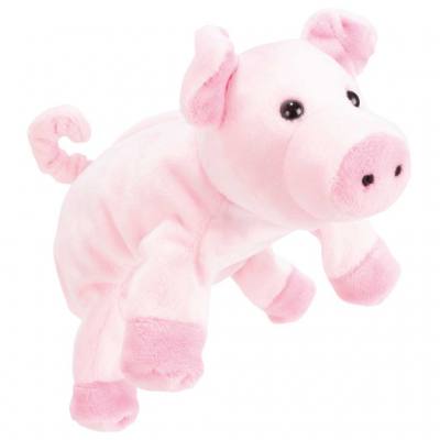 Tier-Handspielpuppe Schwein