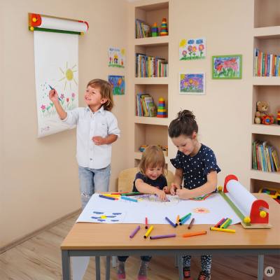 Papierabroller für Wand und Tisch