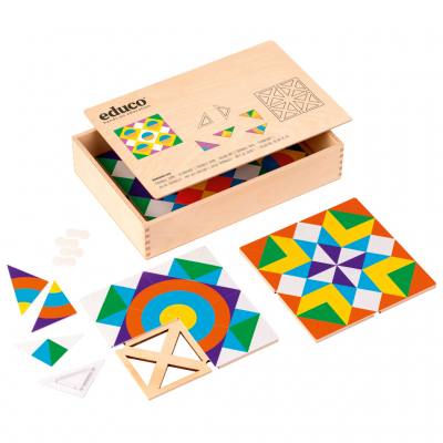 Educo® Triangelspiel – Farbkunst