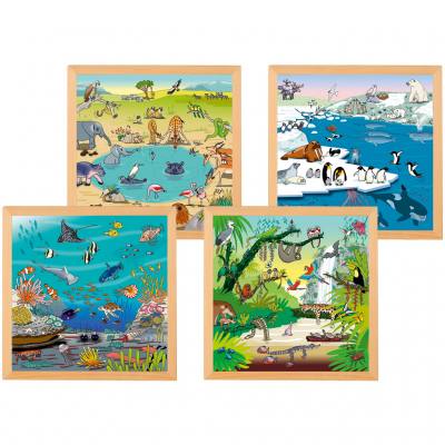 Educo® Wortschatzpuzzles Lebensräume