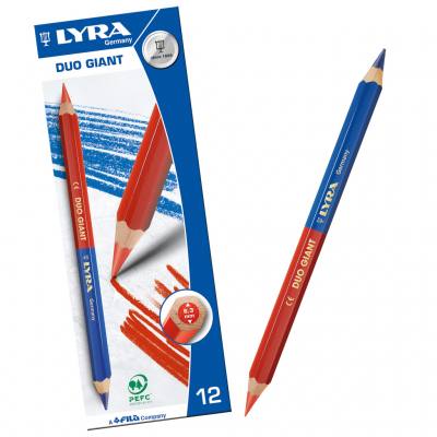 Zweifarbstift in Rot & Blau