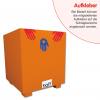 Kindertrommelhocker - Cajonhocker in orange