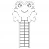 Rechenfrosch-Stempel